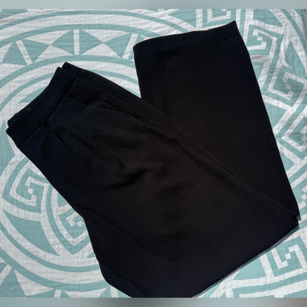 Nine West Black Wide Leg Trousers